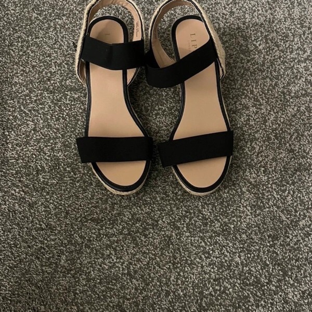 Lipsy Elegant Black Sandals